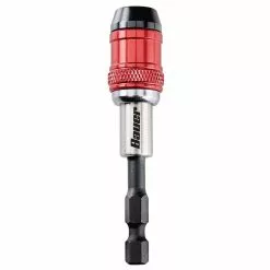 BAUER Impact Rated Magnetic Quick Release Bit Holder
