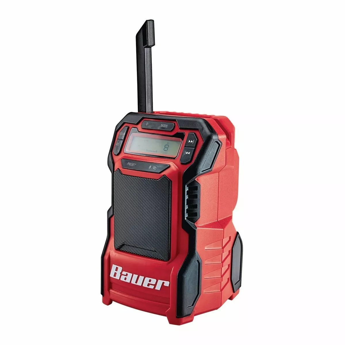 BAUER 20V Cordless Compact Radio with Bluetooth® - Tool Only 1 BAUER 20V Cordless Compact Radio with Bluetooth® - Tool Only
