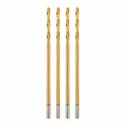 BAUER 1/16 in. Titanium Drill Bit Set, 4 Pc.