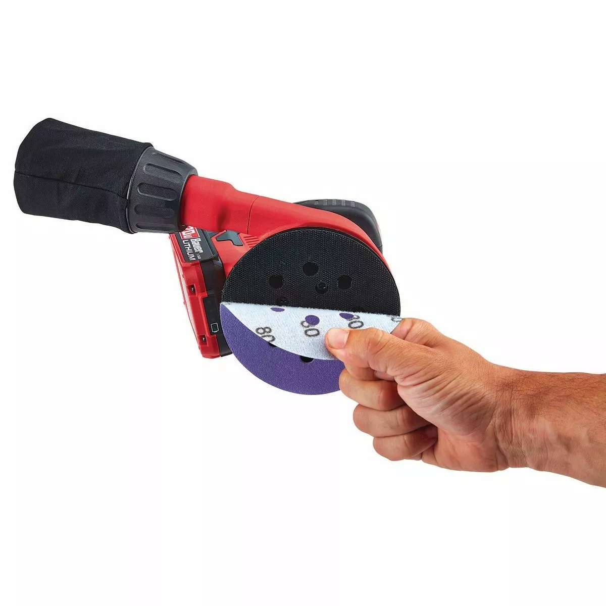 BAUER 20V Cordless 5 in. Random Orbital Sander with Dust Bag - Tool Only 9 BAUER 20V Cordless 5 in. Random Orbital Sander with Dust Bag - Tool Only - Image 9