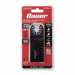 BAUER 1-3/8 in. Bi-Metal Carbon Steel Plunge/Flush Cutting Saw Blade for Oscillating Multi-tools -Bauer Popular Store 64951 W5