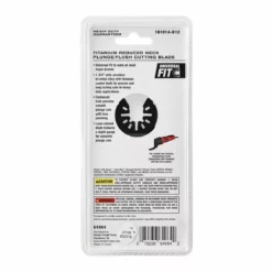 BAUER 1-3/4 in. Bi-Metal Reduced Shank Titanium Plunge/Flush Cutting Blade for Oscillating Multi-tools -Bauer Popular Store 64964 W6