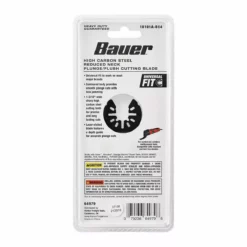BAUER 1-3/16 in. High Carbon Steel Reduced Shank Plunge/Flush Cutting Blade for Oscillating Multi-tools -Bauer Popular Store 64979 W6